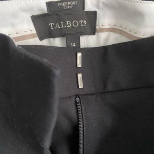 Talbots black size 14 dress slacks.  Never worn